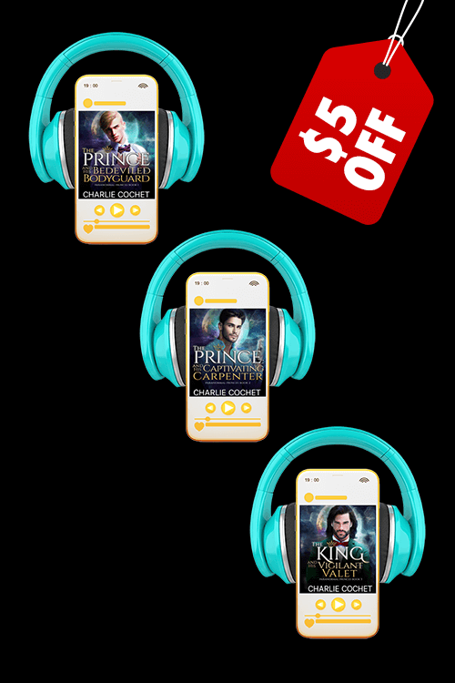 Paranormal Princes Complete Series Audiobook Bundle