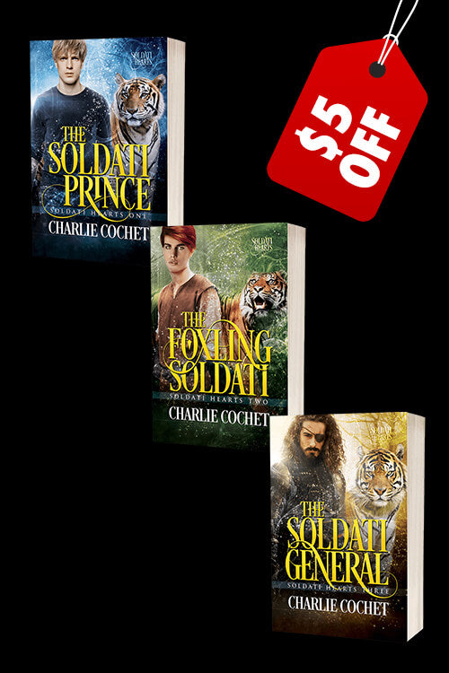 Soldati Hearts Complete Series Signed Paperback Bundle