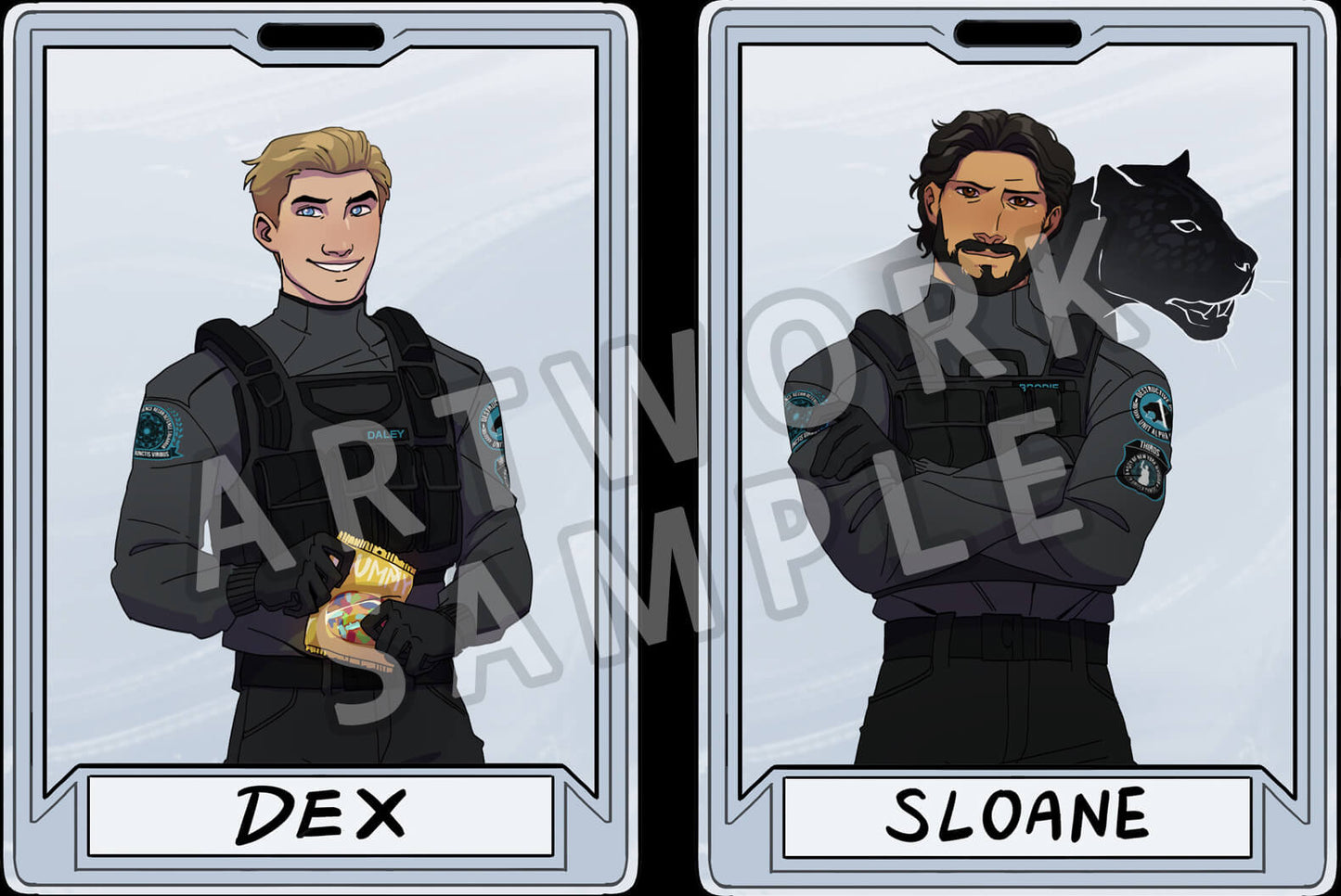 THIRDS Character Collector Cards Set
