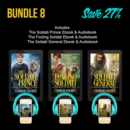 Soldati Hearts Complete Series eBook and Audiobook Bundle