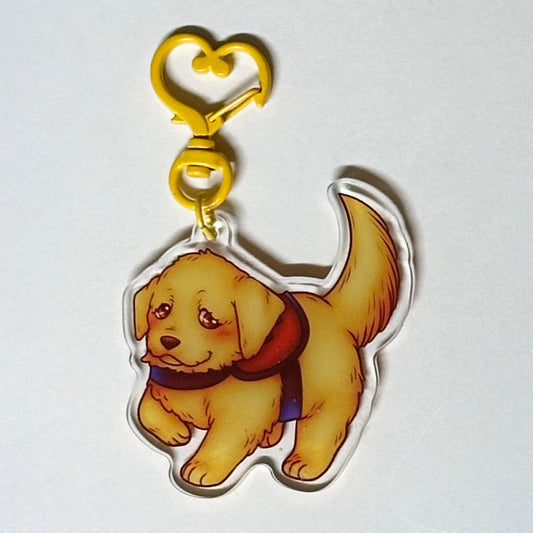 Four Kings Pups Keychain - Cookie