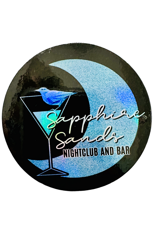 Four Kings Security Universe Sapphire Sands Iridescent Holographic Vinyl Sticker