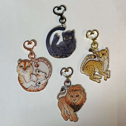 THIRDS Cats Keychain Bundle